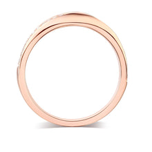 गैलरी व्यूवर में इमेज लोड करें, 0.31ct Natural Diamonds 14K Rose Gold Bridal Anniversary Ring