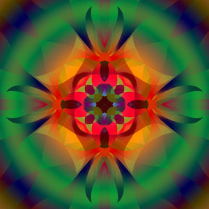 Fractal Florals 821 Canvas Art